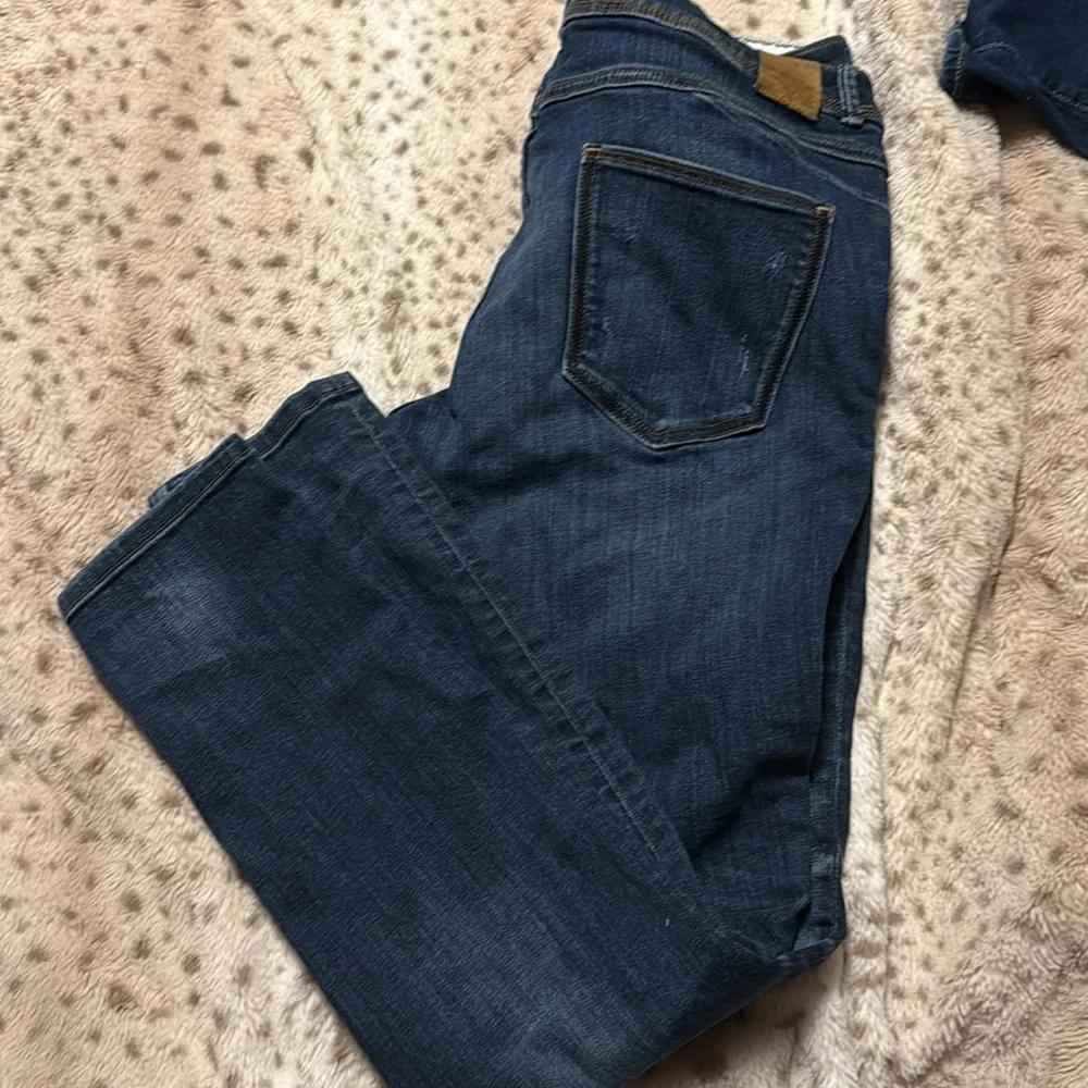 Zara Blue Skinny Jeans with Classic Indigo Wash /NO RETURNS - Picture 3 of 4